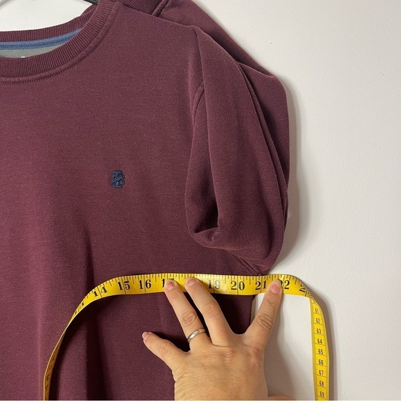 IZOD Men’s Burgundy Advantage Performance Pullover Size Small - Picture 6 of 8